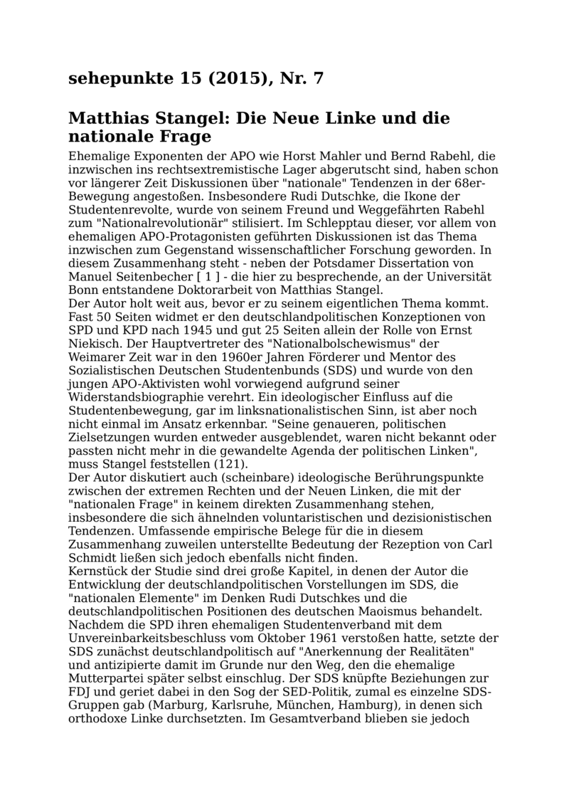 Open gallery for Die Neue Linke und die nationale Frage