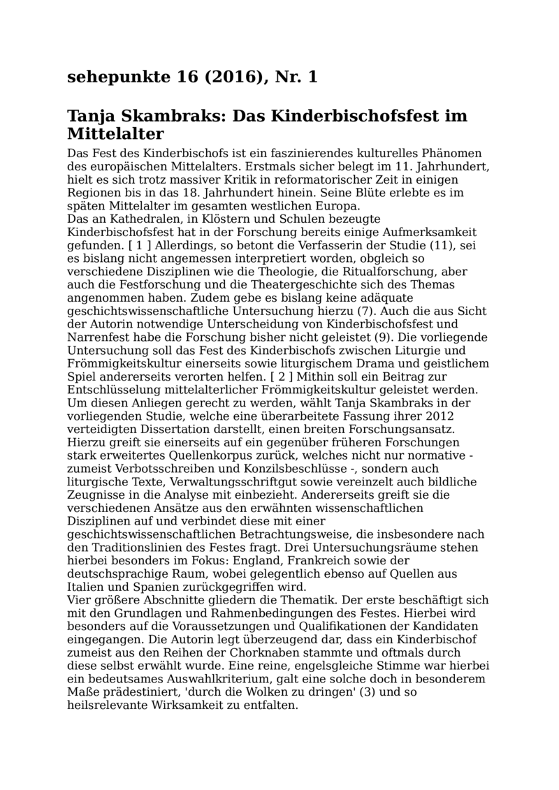 Open gallery for Das Kinderbischofsfest im Mittelalter