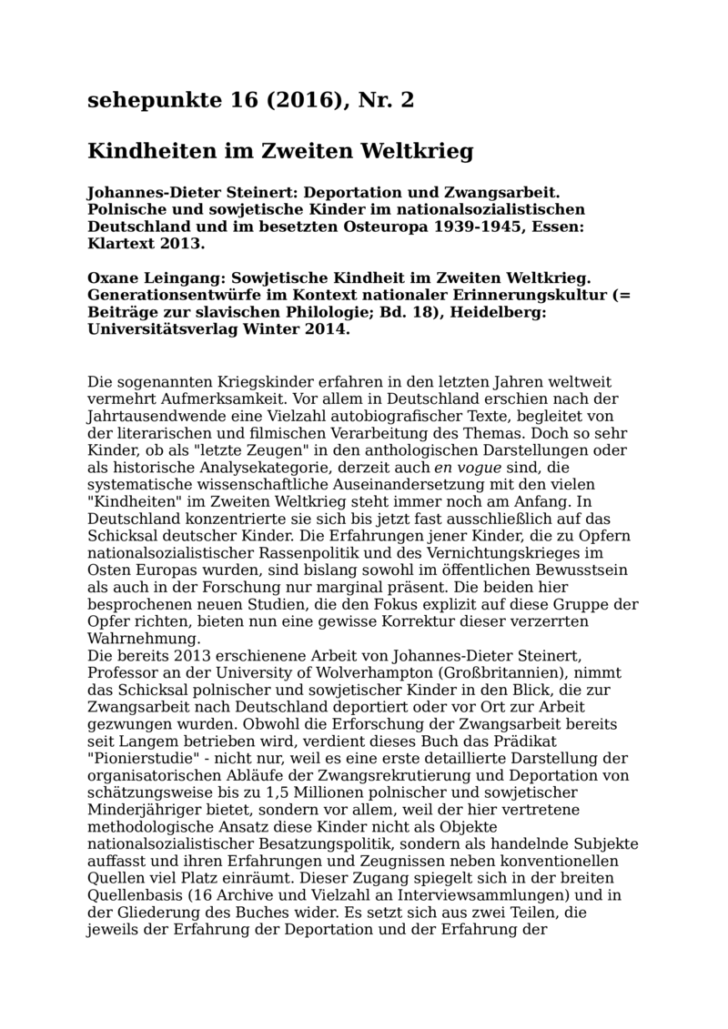 Open gallery for Deportation und Zwangsarbeit