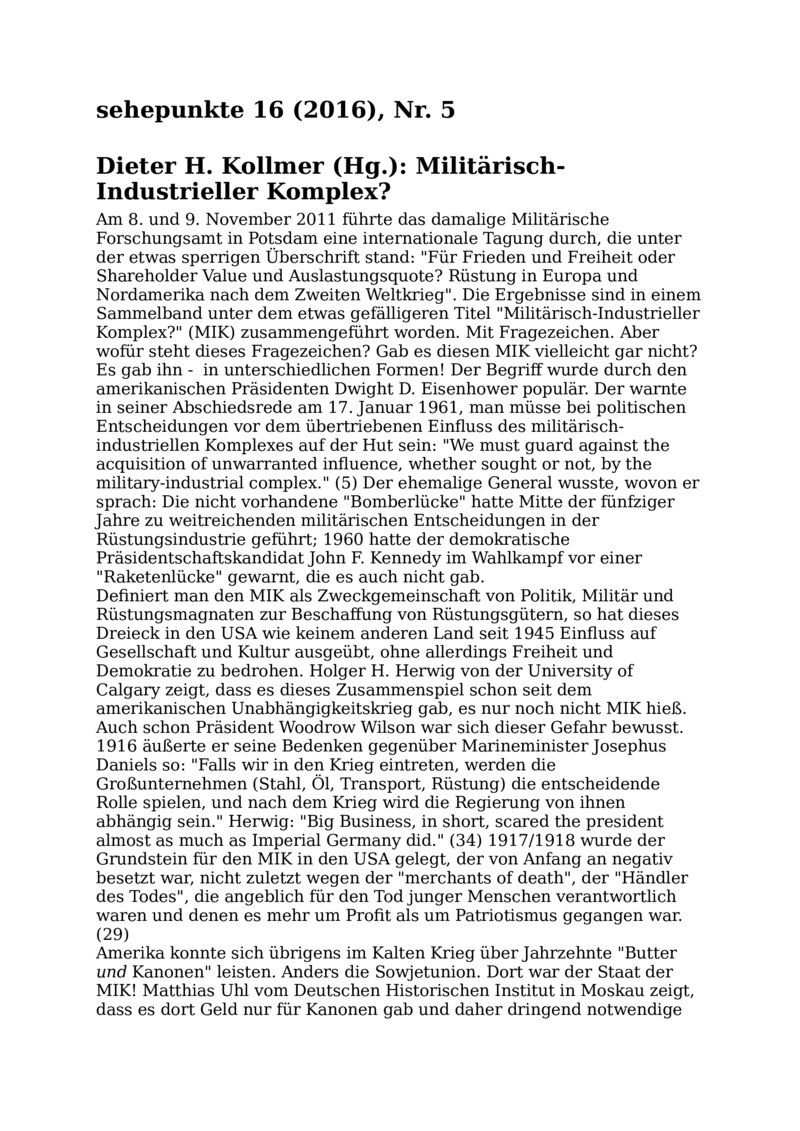Open gallery for Militärisch-Industrieller Komplex?