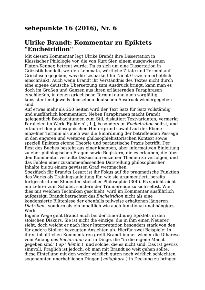 Open gallery for Kommentar zu Epiktets "Encheiridion"