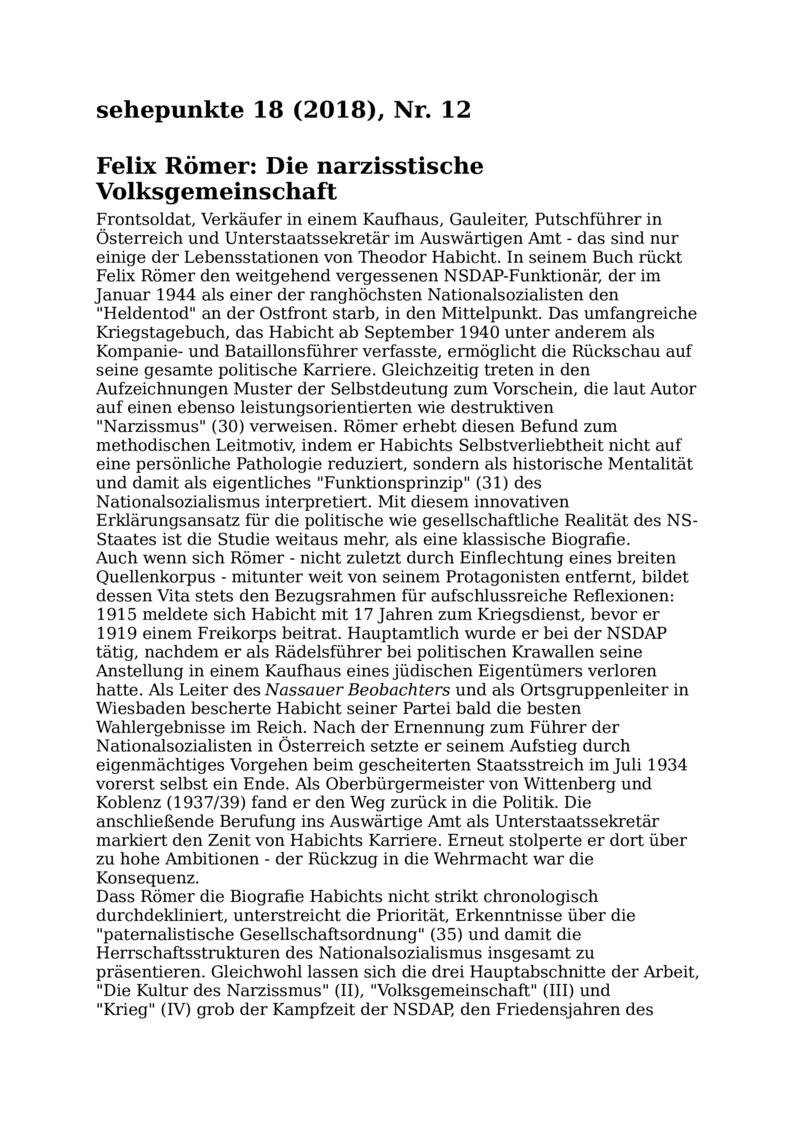 Open gallery for Die narzisstische Volksgemeinschaft