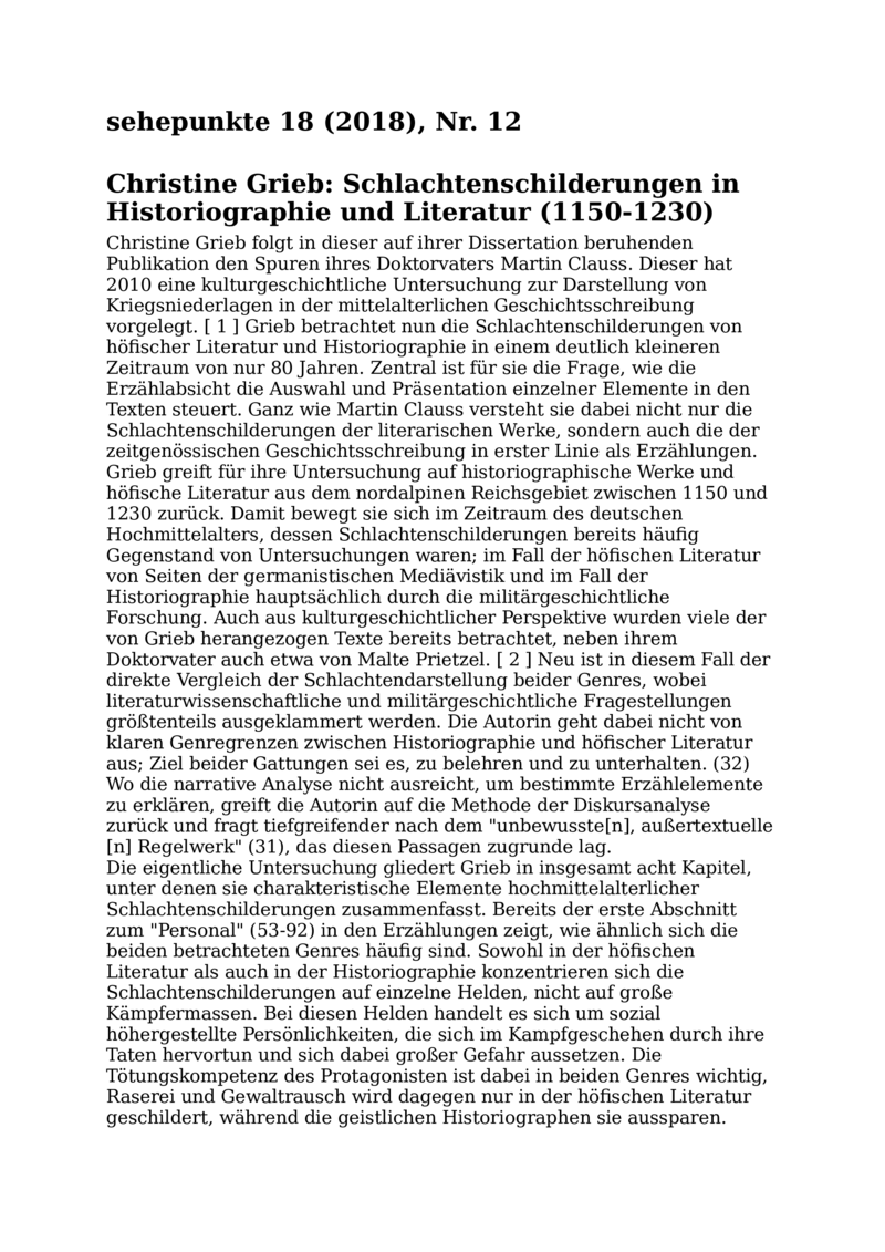 Open gallery for Schlachtenschilderungen in Historiographie und Literatur (1150–1230)
