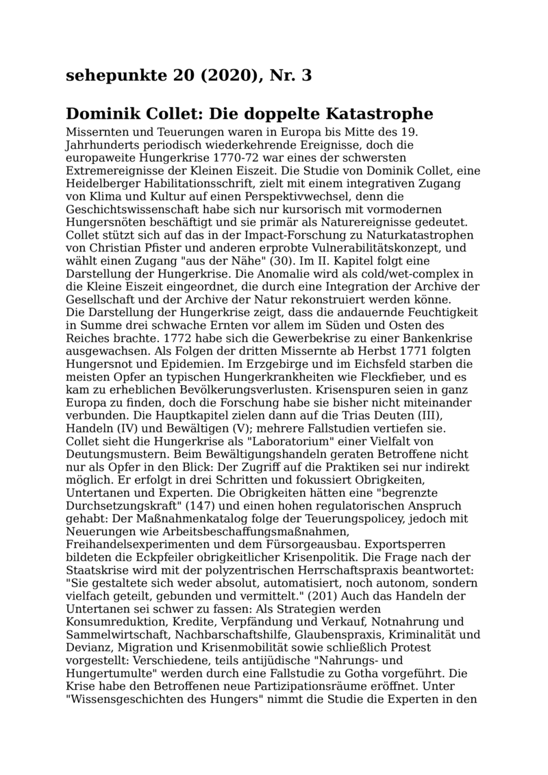 Open gallery for Die doppelte Katastrophe