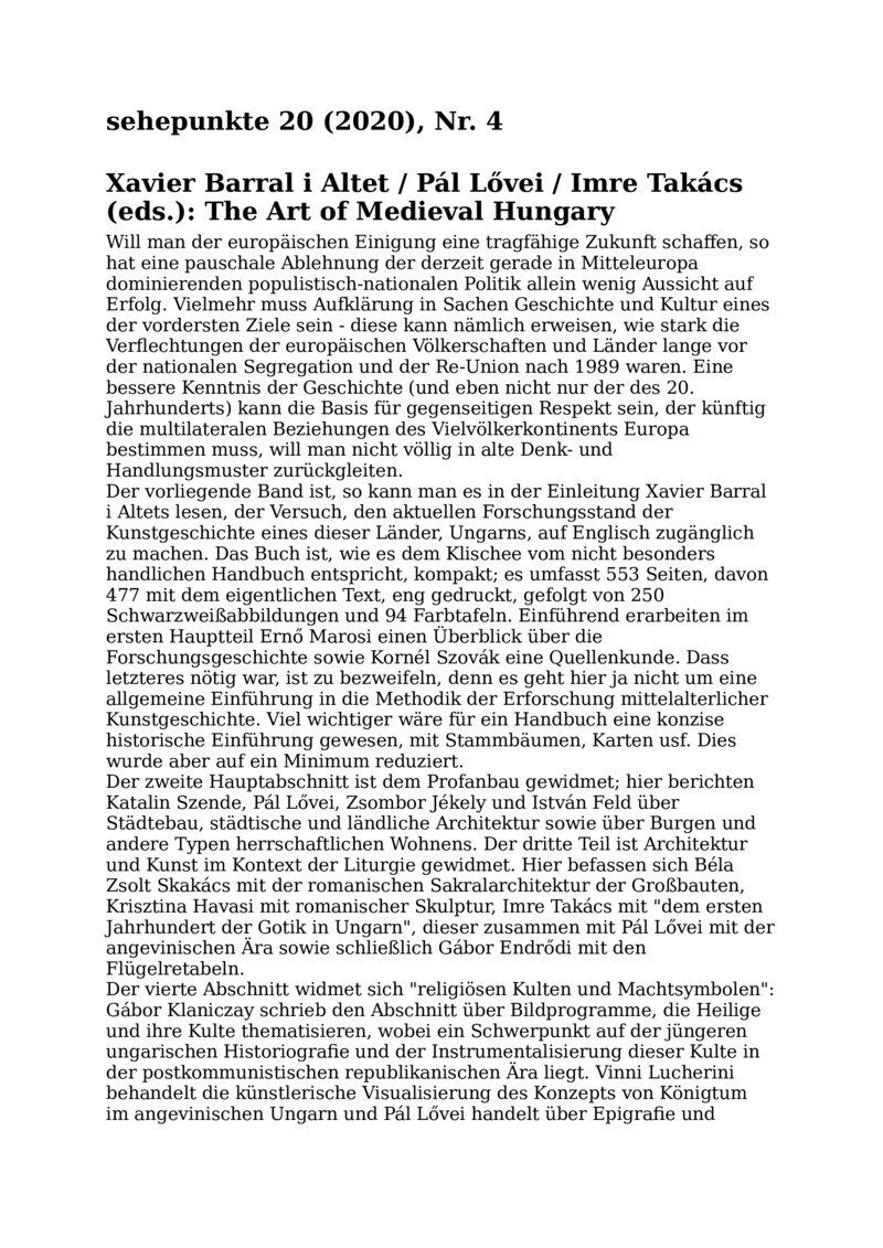 Open gallery for The Art of Medieval Hungary