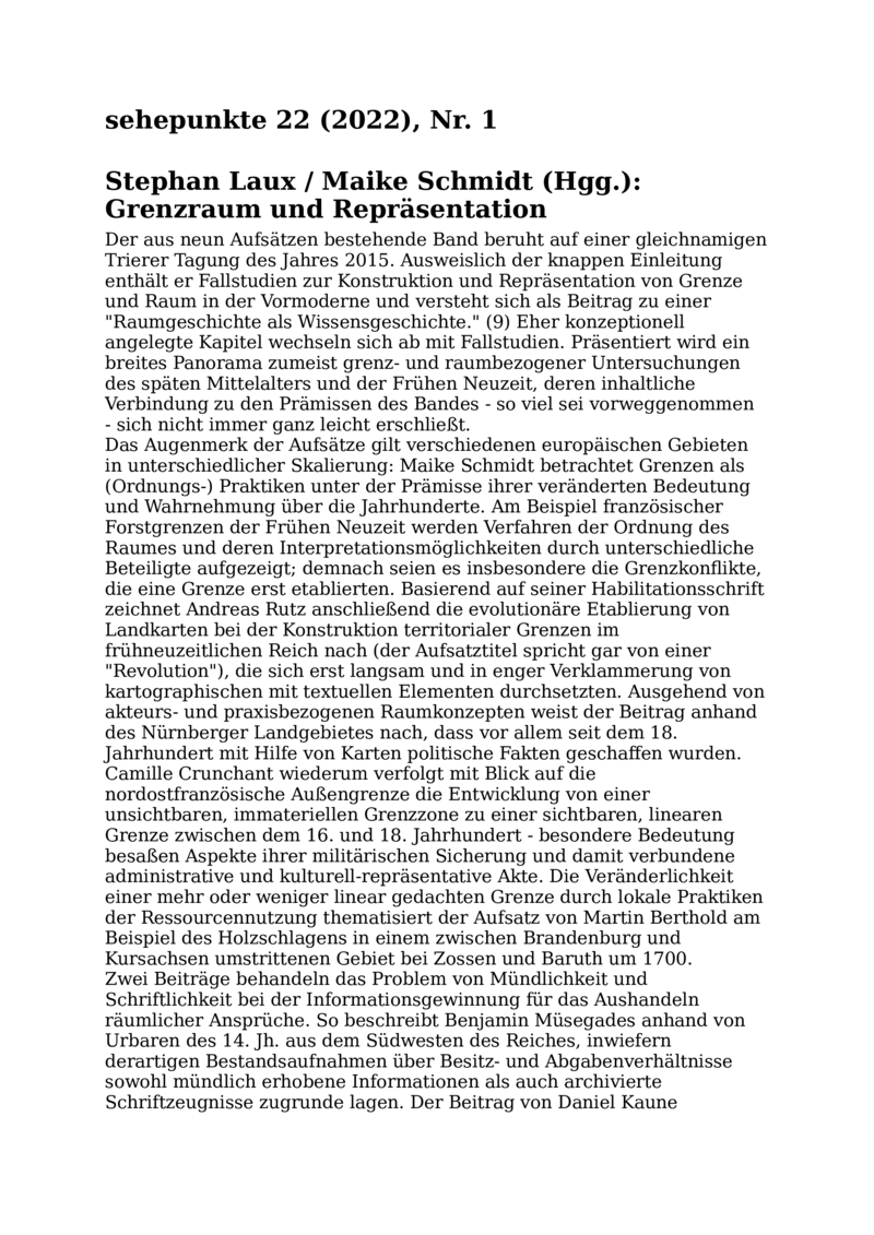 Open gallery for Grenzraum und Repräsentation