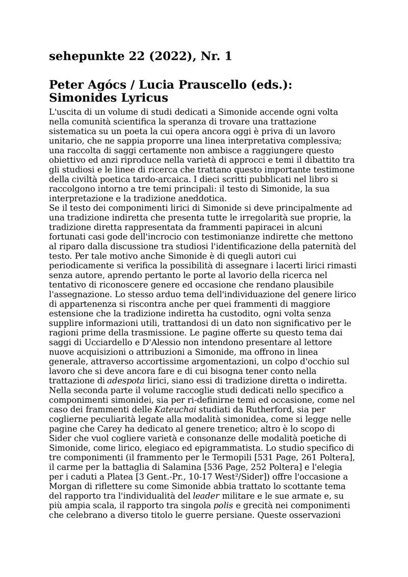 Open gallery for Simonides Lyricus