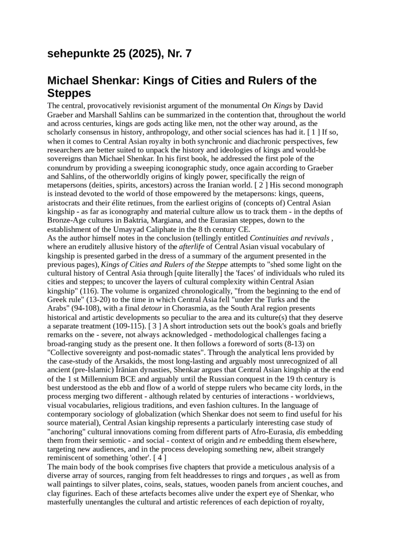 Open gallery for Kings of Cities and Rulers of the Steppes