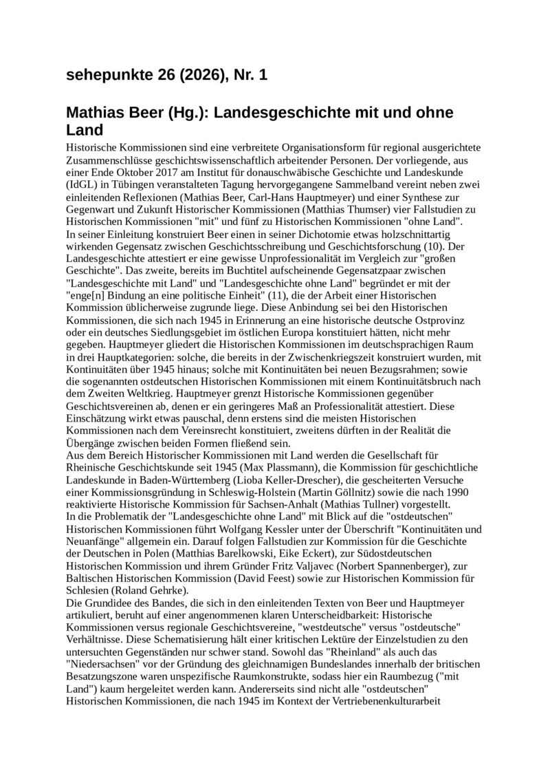 Open gallery for Landesgeschichte mit und ohne Land