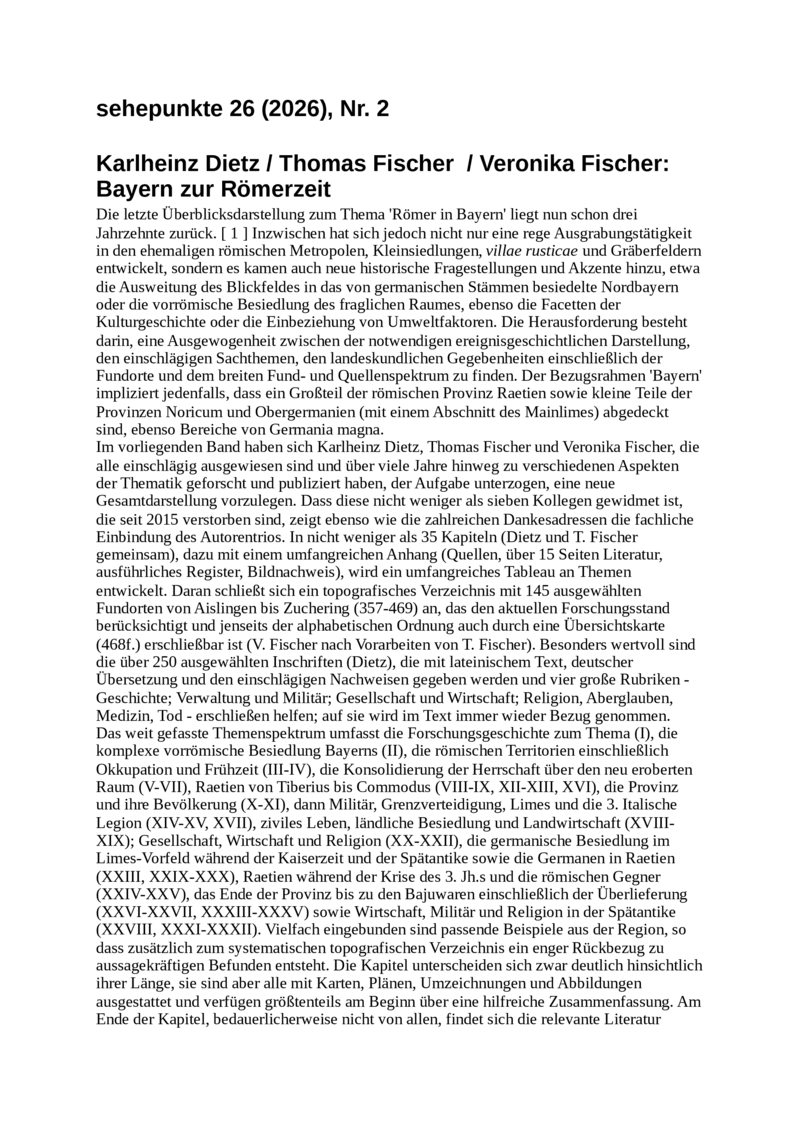 Open gallery for Bayern zur Römerzeit