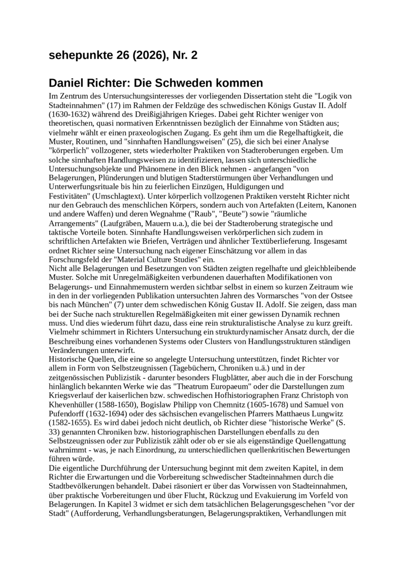 Open gallery for Die Schweden kommen