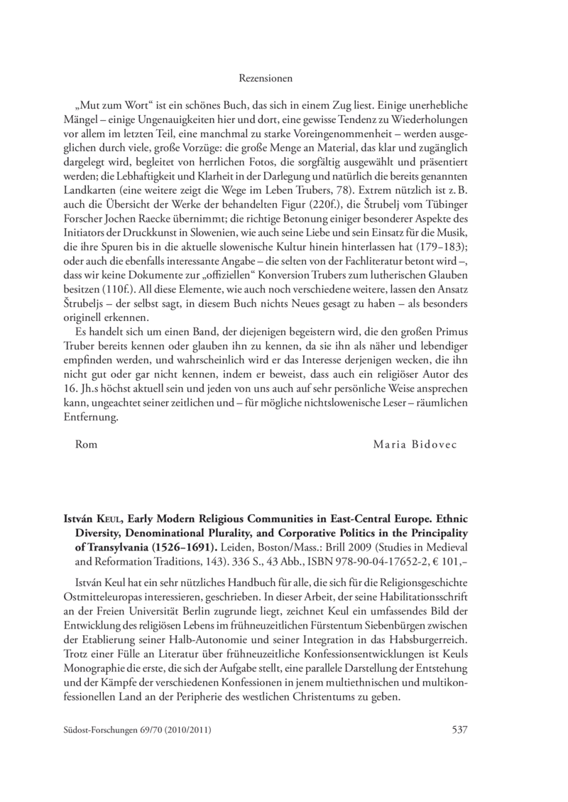 Open gallery for Early Modern Religious Communities in East-Central Europe