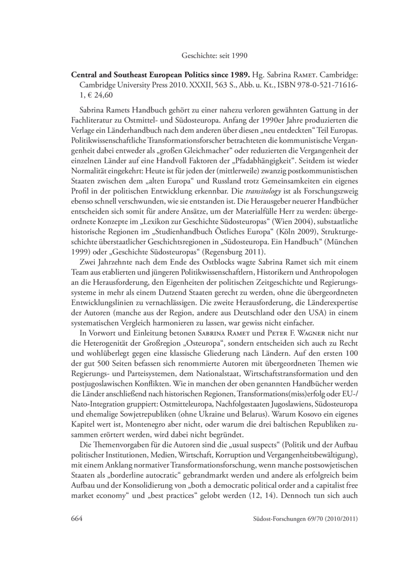 Open gallery for Central and Southeast European Politics since 1989