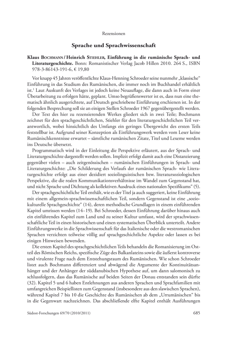 Open gallery for Einführung in die rumänische Sprach- und Literaturgeschichte