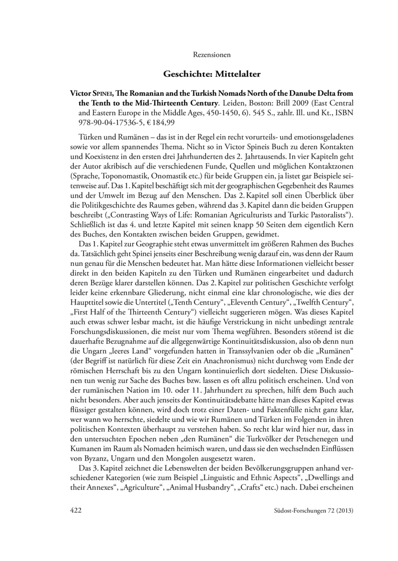 Open gallery for The Romanian and the Turkish Nomads North of the Danube Delta from the Tenth to the Mid-Thirteenth Century