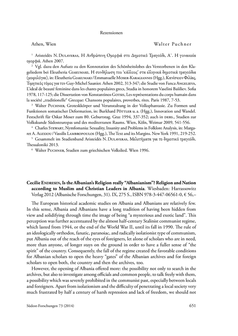 Open gallery for Is the Albanian’s Religion really “Albanianism”?