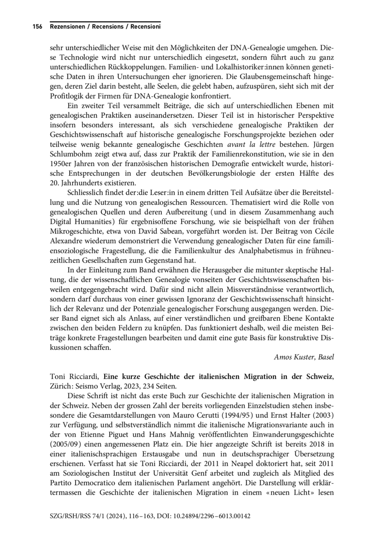 Open gallery for Eine kurze Geschichte der italienischen Migration in der Schweiz