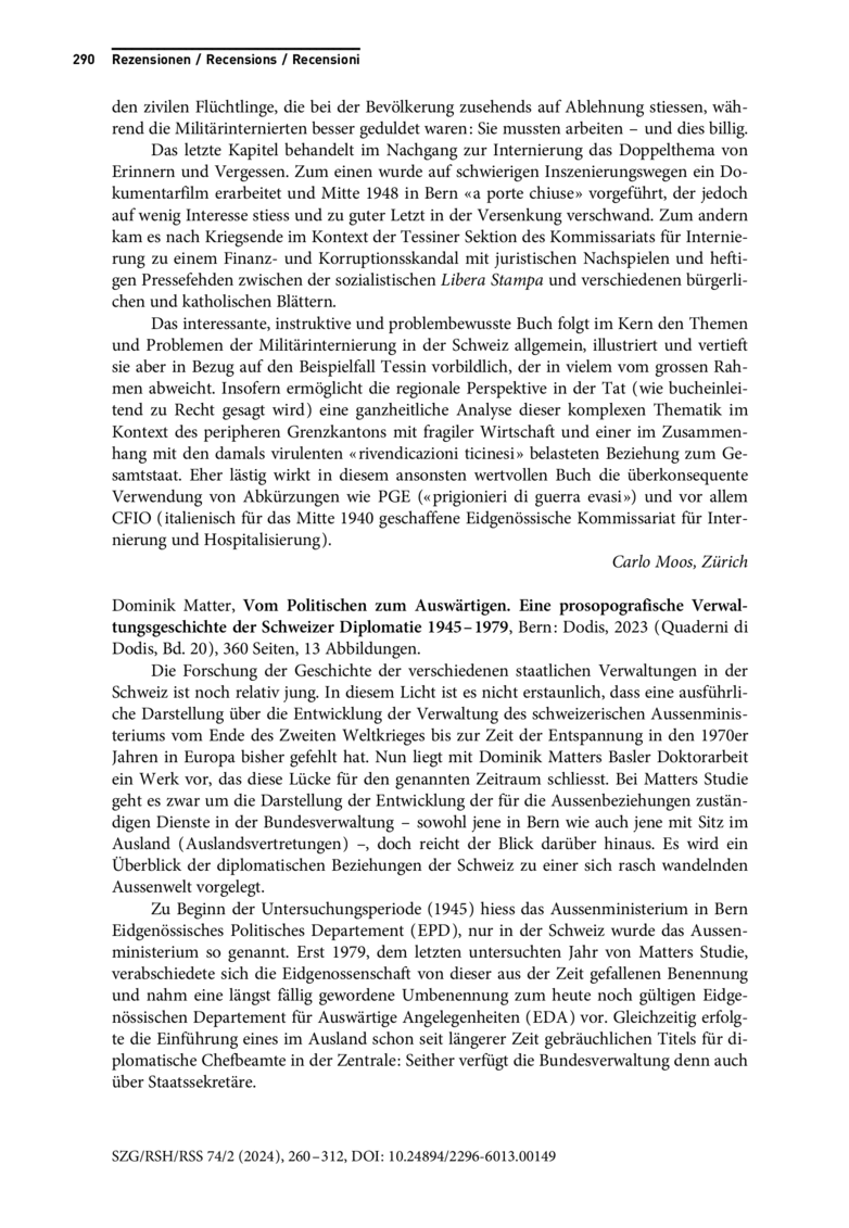 Open gallery for Vom Politischen zum Auswärtigen