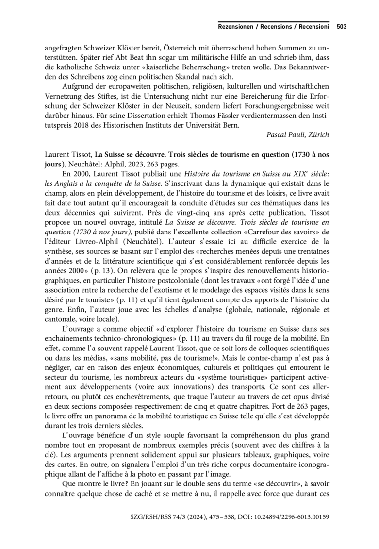Open gallery for La Suisse se découvre
