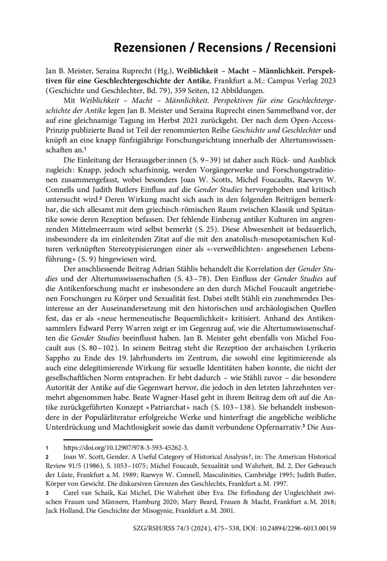 Open gallery for Weiblichkeit – Macht – Männlichkeit