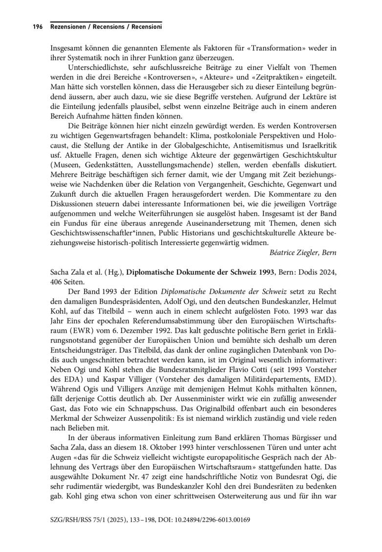 Open gallery for Documents diplomatiques suisses