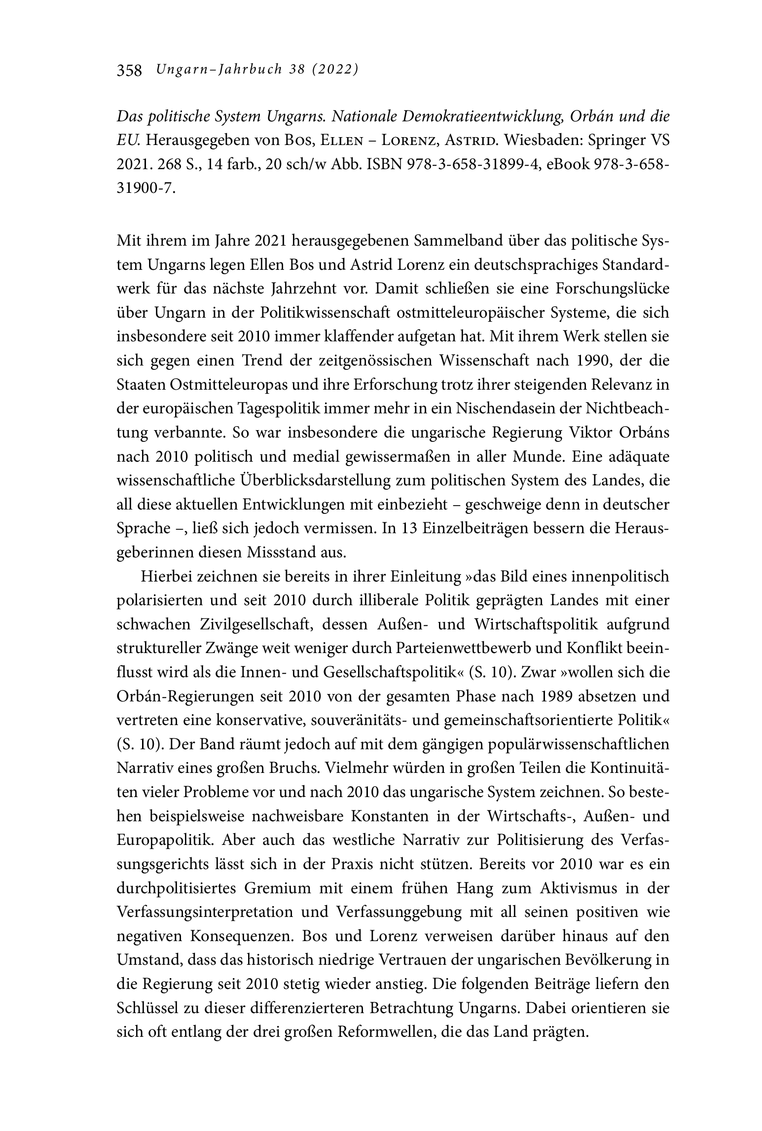 Open gallery for Das politische System Ungarns