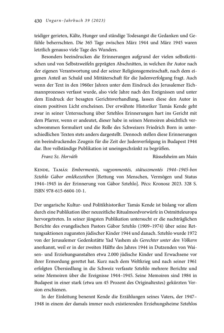 Open gallery for Embermentés, vagyonmentés, státuszmentés 1944–1945-ben
