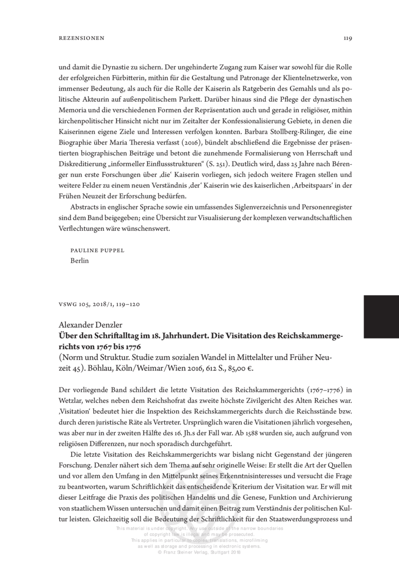 Open gallery for Über den Schriftalltag im 18. Jahrhundert