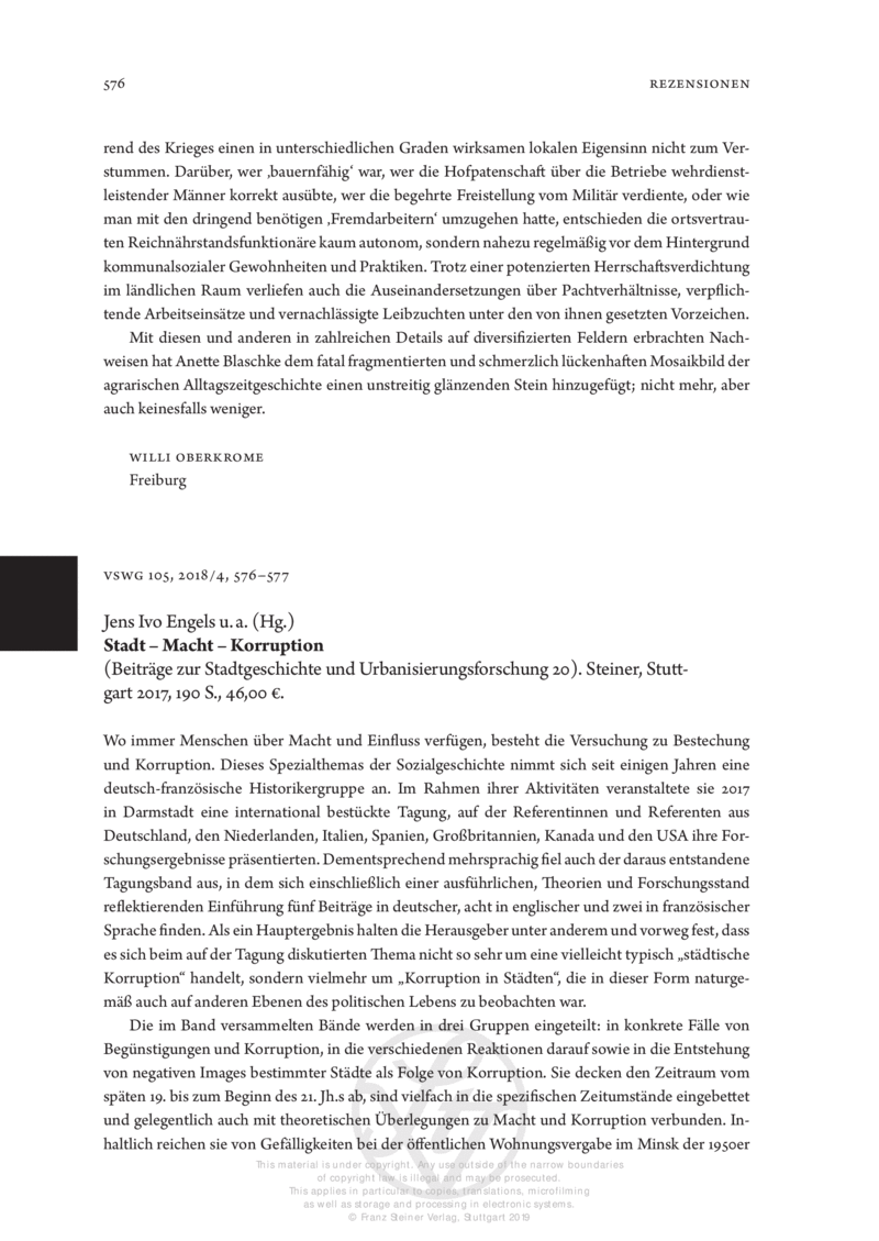 Open gallery for Stadt – Macht – Korruption