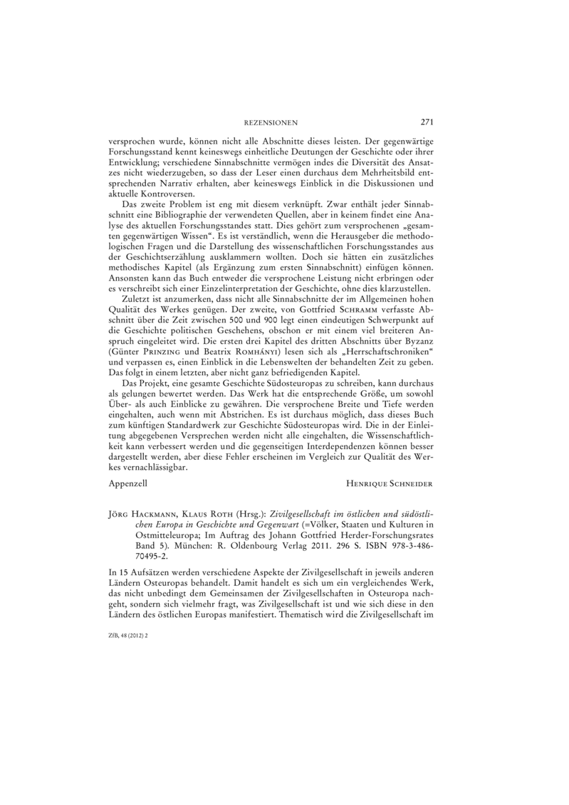 Open gallery for Zivilgesellschaft im östlichen und südöstlichen Europa in Geschichte und Gegenwart