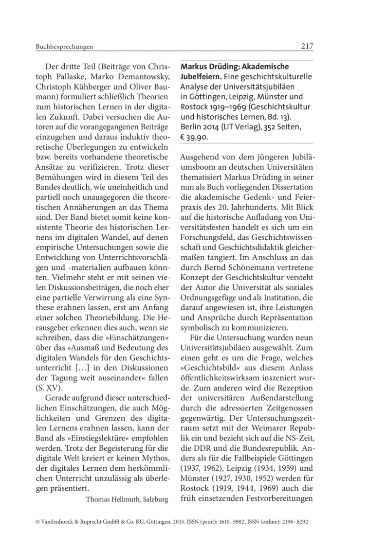 Open gallery for Akademische Jubelfeiern