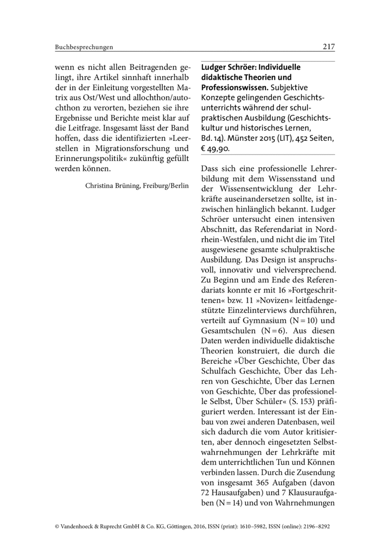 Open gallery for Individuelle didaktische Theorien und Professionswissen