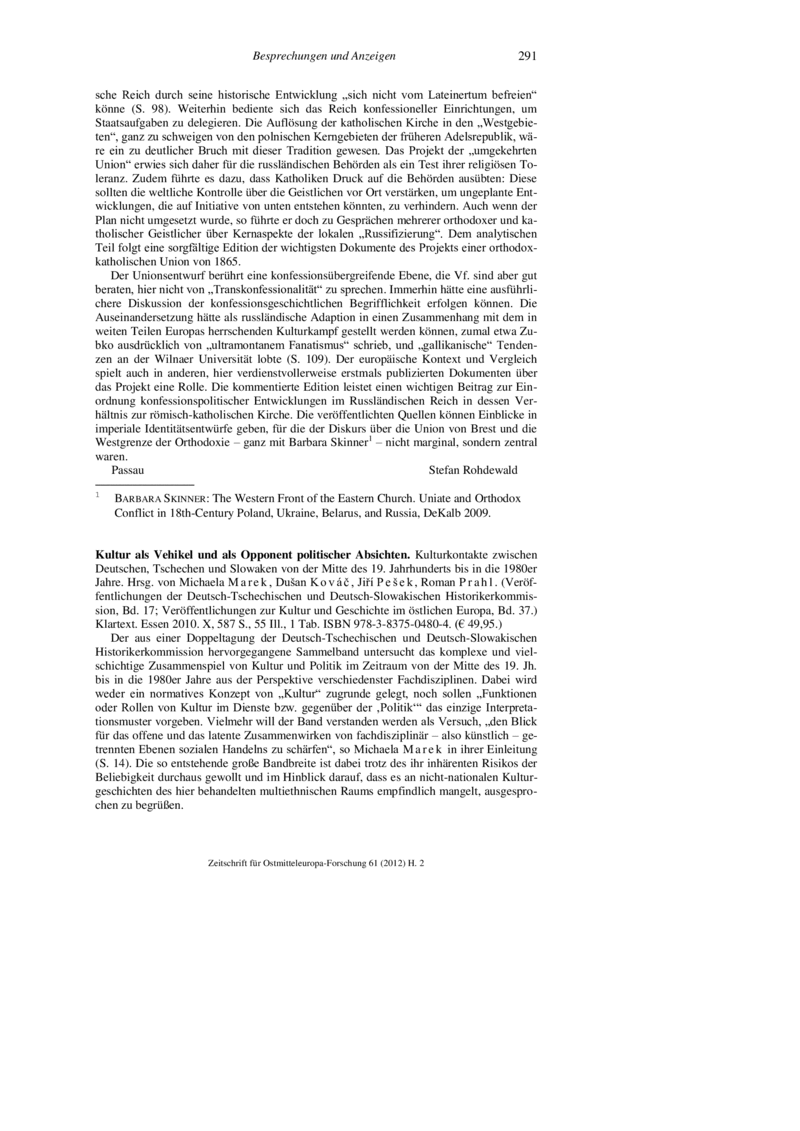 Open gallery for Kultur als Vehikel und als Opponent politischer Absichten