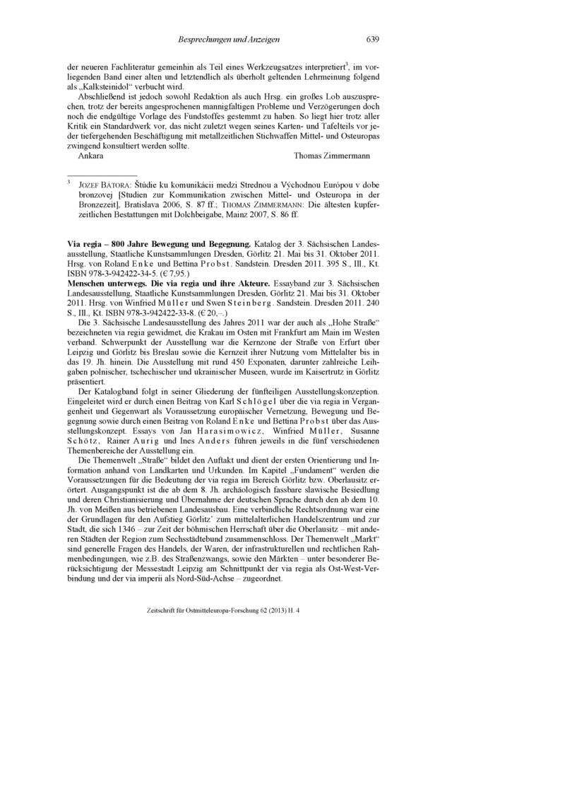 Open gallery for Via regia – 800 Jahre Bewegung und Begegnung