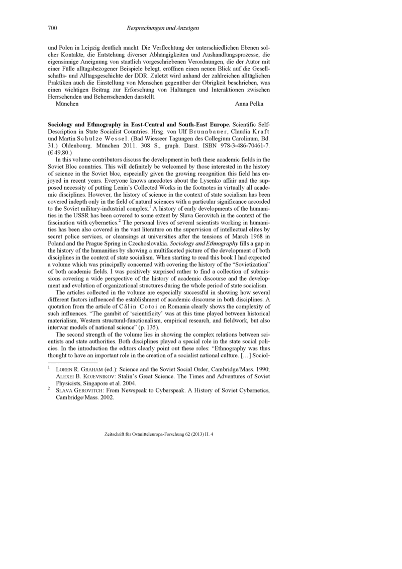 Open gallery for Sociology and Ethnography in East-Central and South-East Europe
