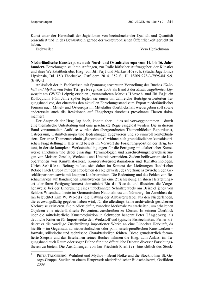 Open gallery for Niederländische Kunstexporte nach Nord- und Ostmitteleuropa vom 14. bis 16. Jahrhundert