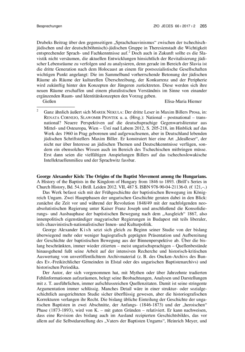 Open gallery for The Origins of the Baptist Movement among the Hungarians