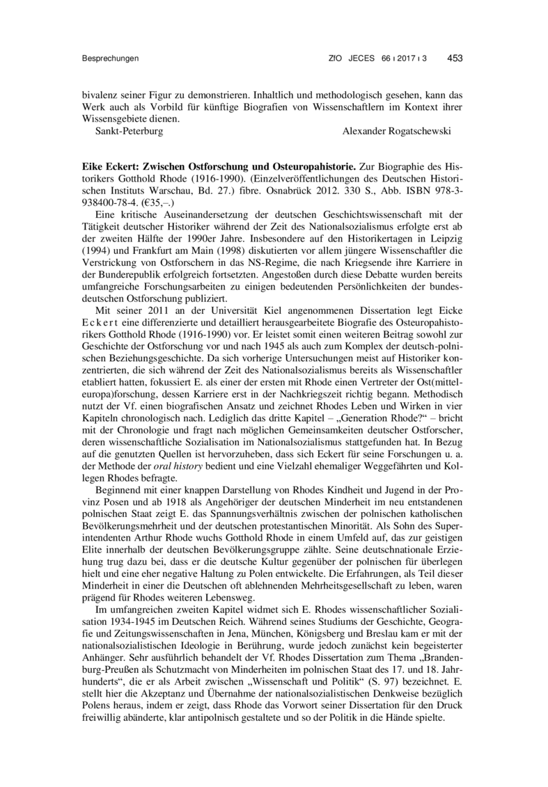 Open gallery for Zwischen Ostforschung und Osteuropahistorie