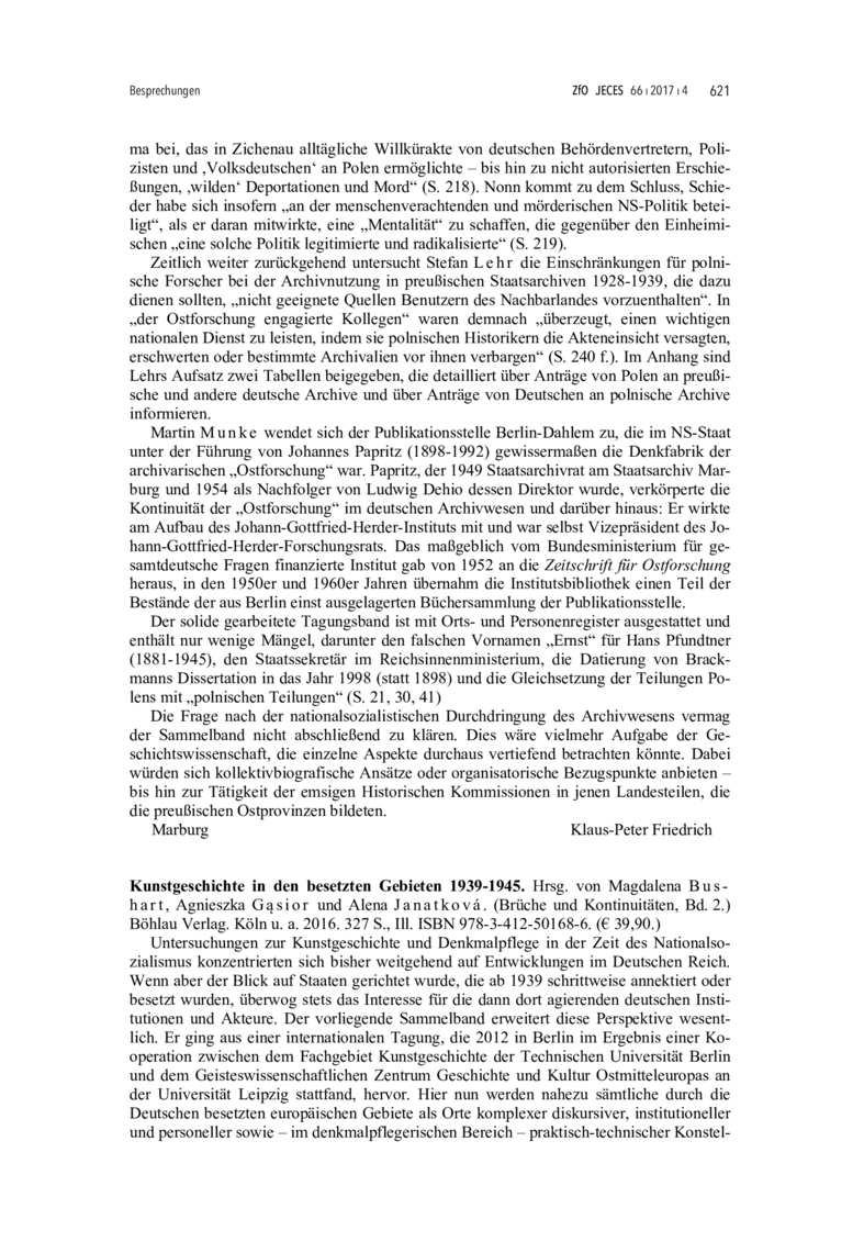 Open gallery for Kunstgeschichte in den besetzten Gebieten 1939–1945
