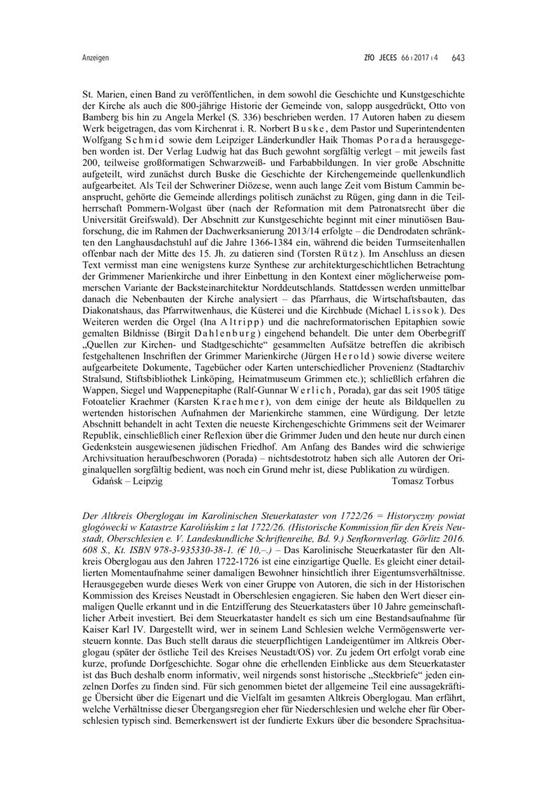Open gallery for Der Altkreis Oberglogau im Karolinischen Steuerkataster von 1722/26/Historyczny powiat glogówecki w Katastrze Karolińskim z lat 1722/26