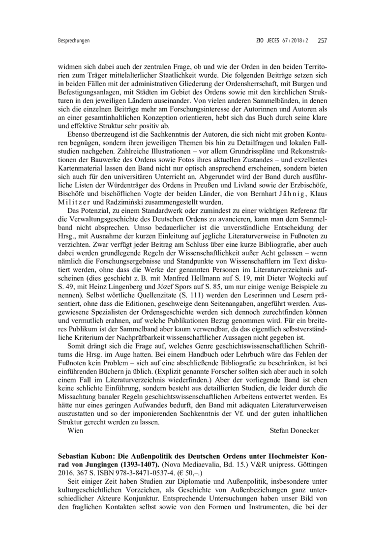 Open gallery for Die Außenpolitik des Deutschen Ordens unter Hochmeister Konrad von Jungingen (1393–1407)