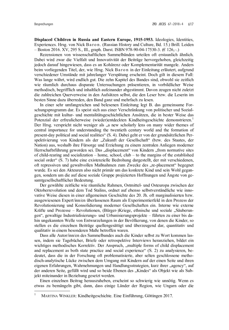 Open gallery for Displaced Children in Russia and Eastern Europe, 1915–1953