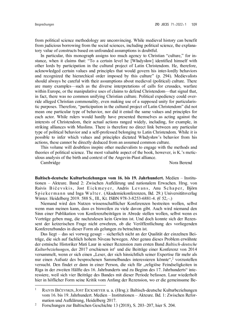 Open gallery for Baltisch-deutsche Kulturbeziehungen vom 16. bis 19. Jahrhundert. Medien – Institutionen – Akteure