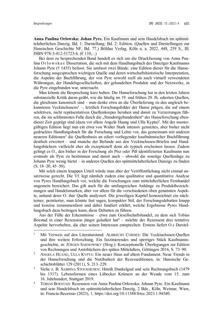 Open gallery for Johan Pyre. Ein Kaufmann und sein Handelsbuch im spätmittelalterlichen Danzig