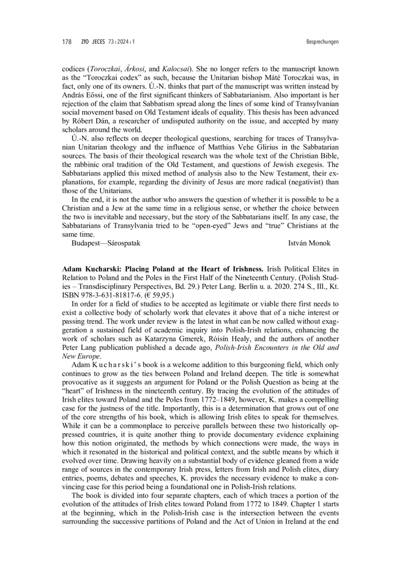 Open gallery for Placing Poland at the Heart of Irishness