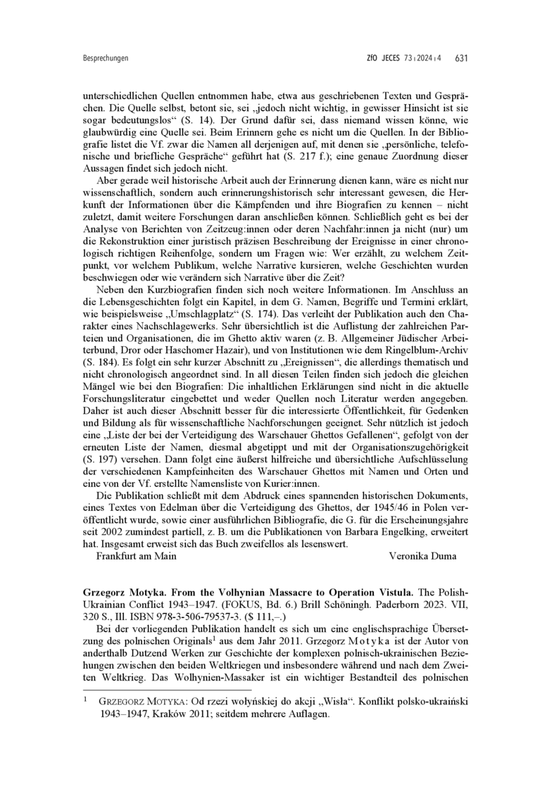 Open gallery for From the Volhynian Massacre to Operation Vistula