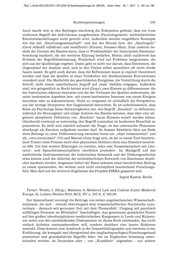 Open gallery for Madness in Medieval Law and Custom