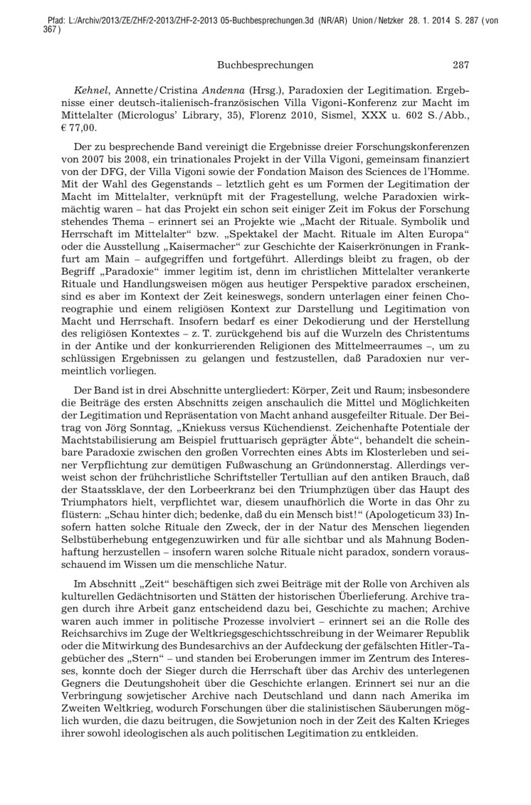 Open gallery for Paradoxien der Legitimation