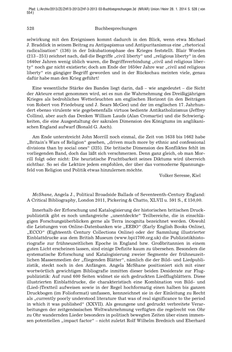 Open gallery for Political Broadside Ballads of Seventeenth-Century England: A Critical Bibliography