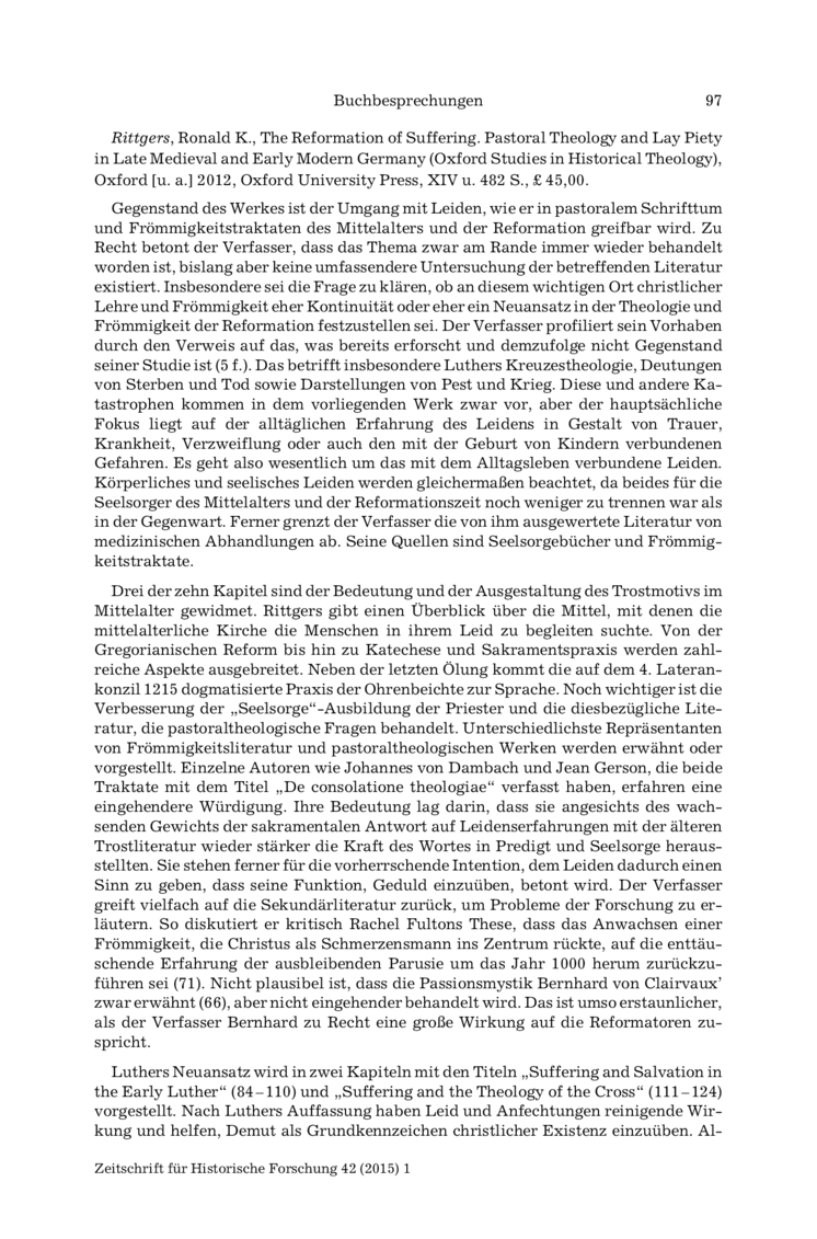 Open gallery for The Reformation of Suffering